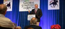 Tom Rooney speaks at the 2021 Global Symposium on Racing